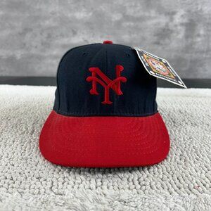 Vintage New York Cubans Fitted Hat 6 7/8 Two Tone Negro Leagues Dead Stock